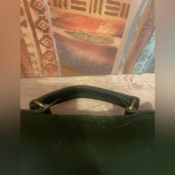 Vintage Coach Bottle Green station Bag #5130(rare green) - Picture 6 of 9